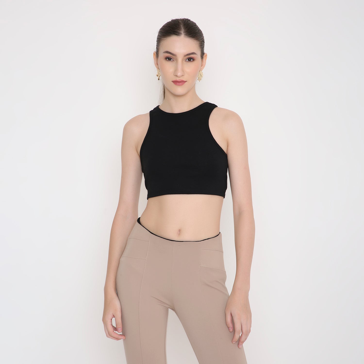 Women Tank Top in Black