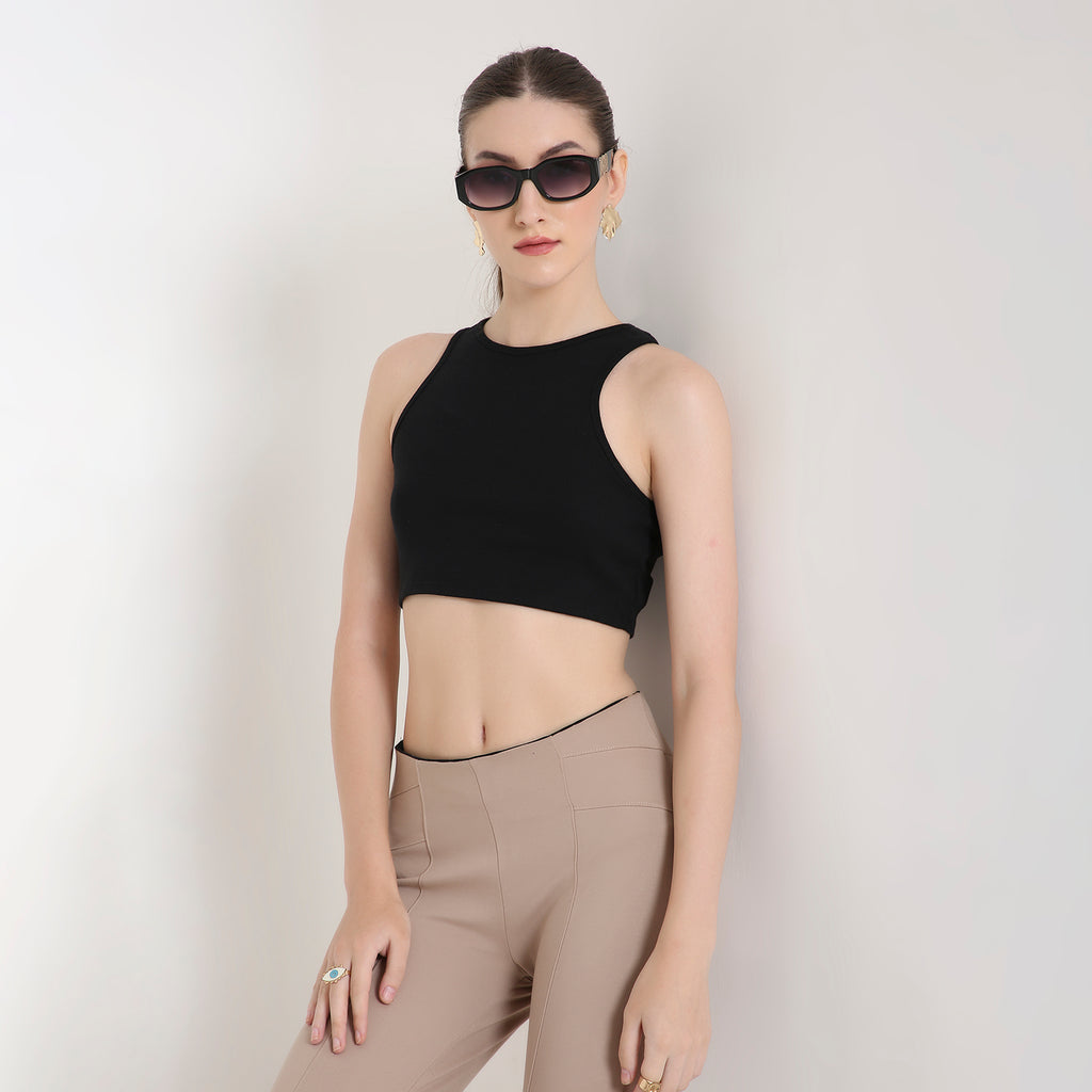 Women Tank Top in Black