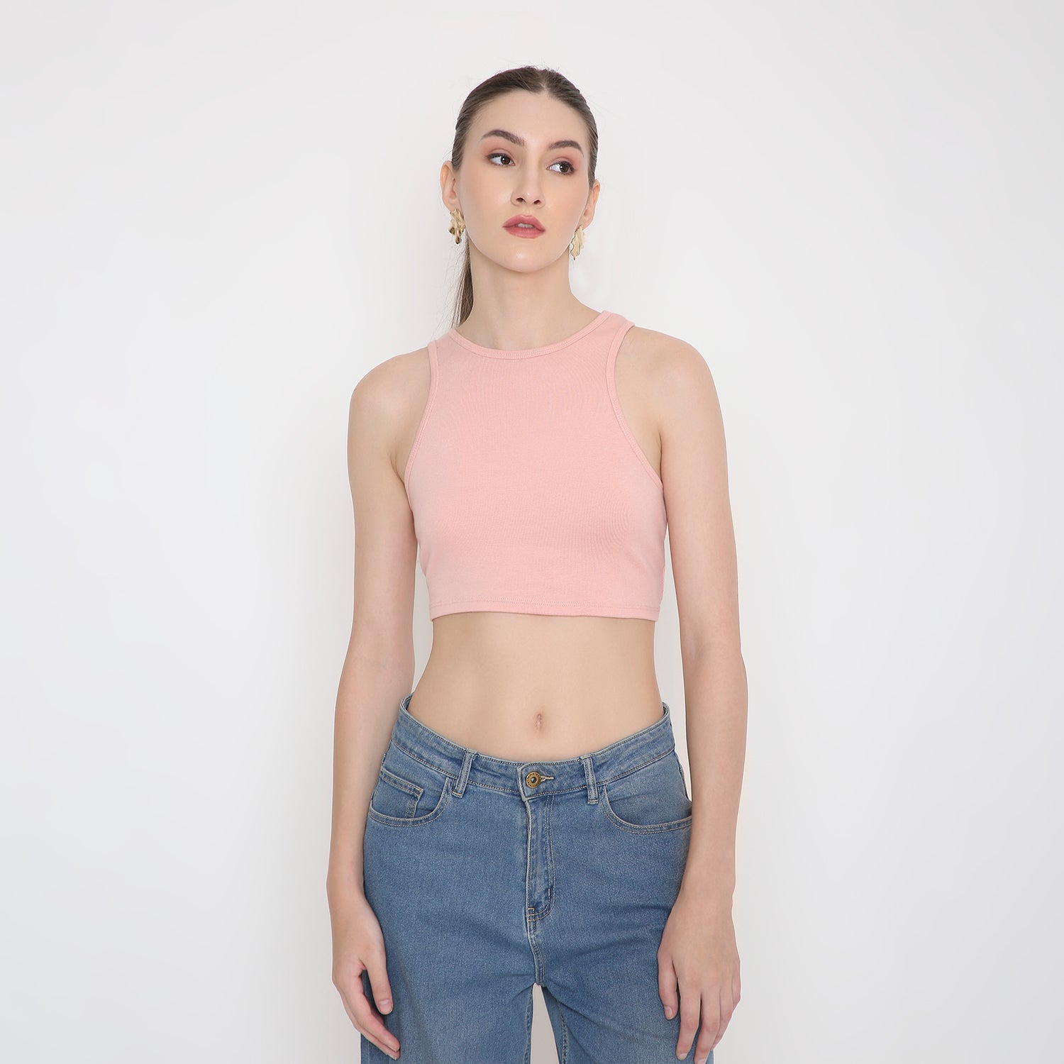 Women Tank Top in Pink