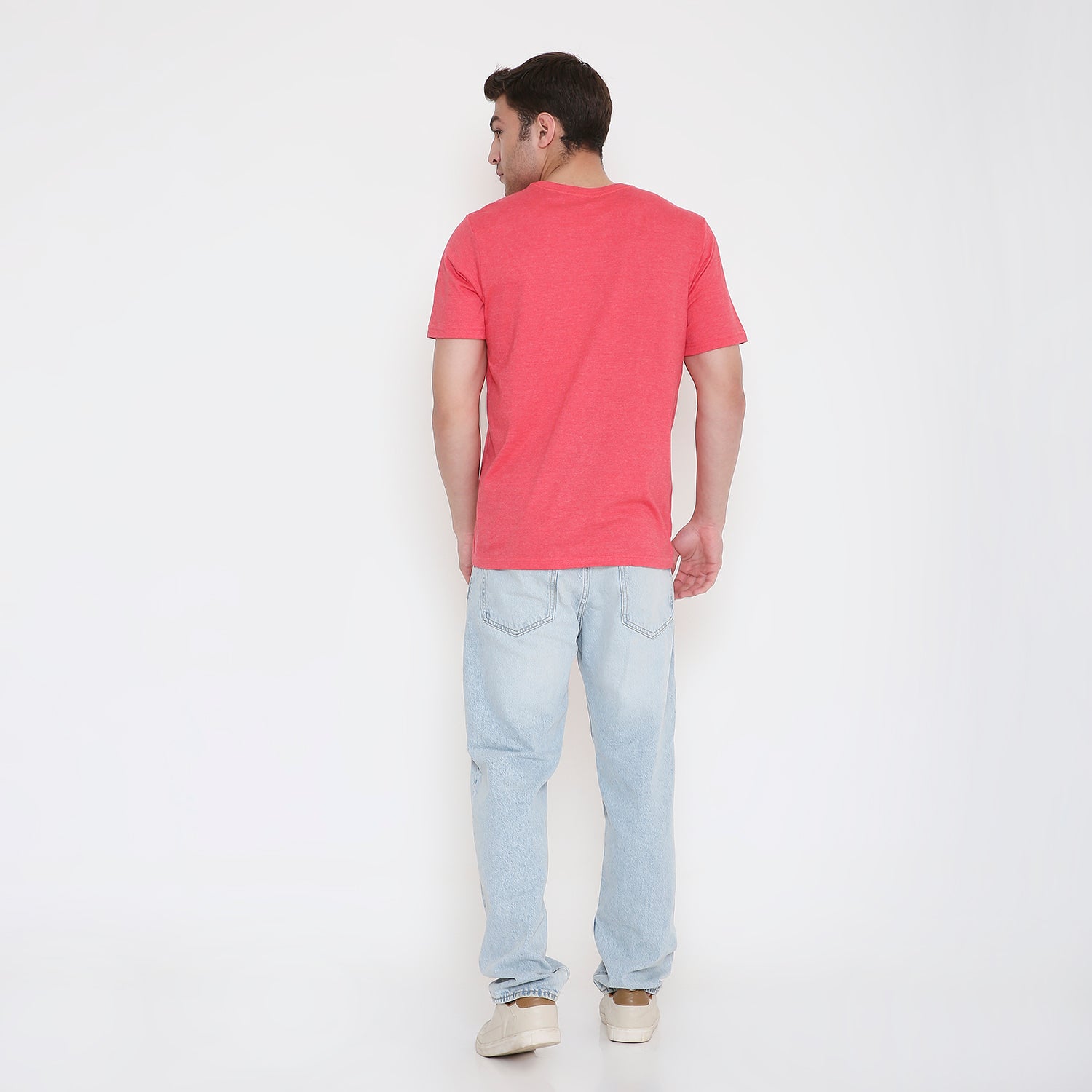 Canada Embroidery T-Shirt in Tomato Red