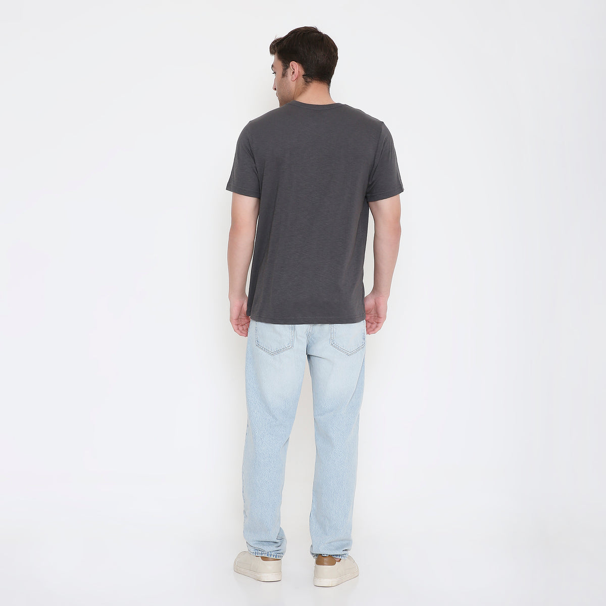Montreal Classic Print Men's T-shirt in  Dark Grey