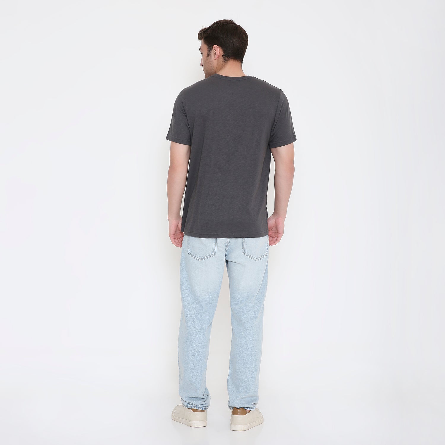 Montreal Classic Print Men's T-shirt in  Dark Grey