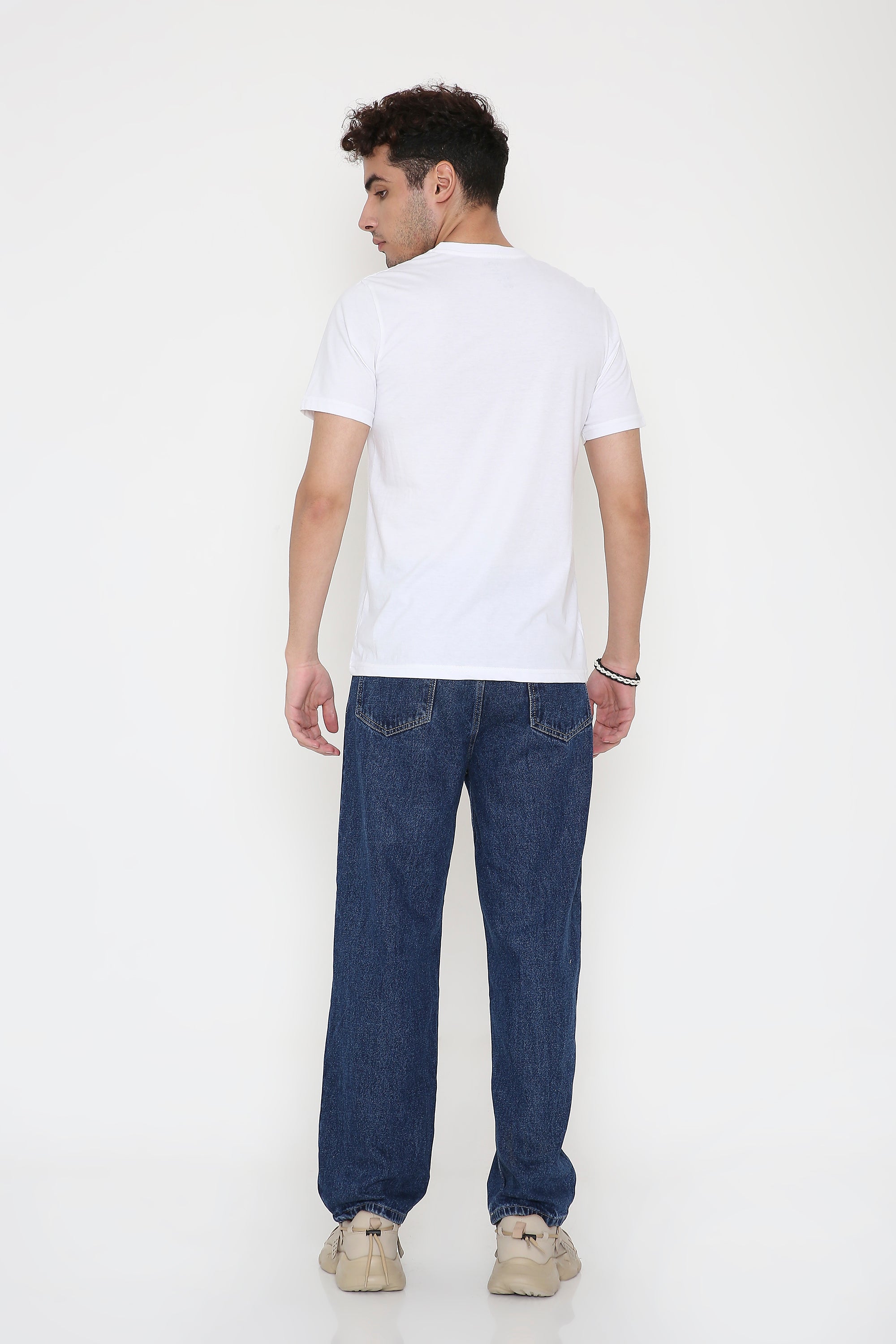 Canada Embroidery Men's T-Shirt in White